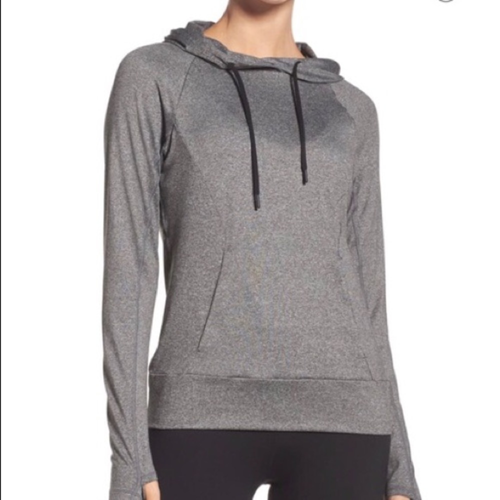 Zella Gray “Like a Girl” Hoodie Size Large